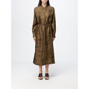 Max Mara Studio Dress Woman Kaki